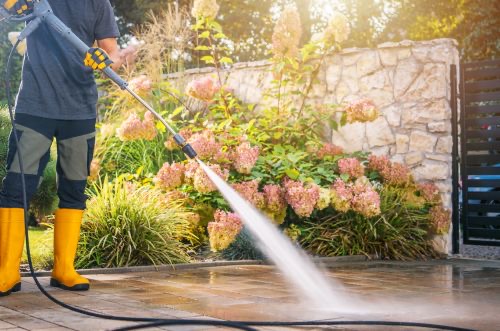 Patio exterior cleaning in Morehead City NC